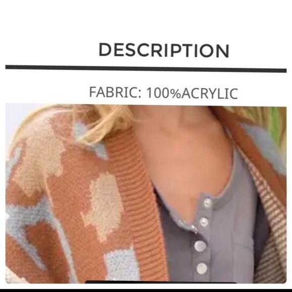 POL Camouflage Sweater. Never Been Worn - Picture 10 of 11